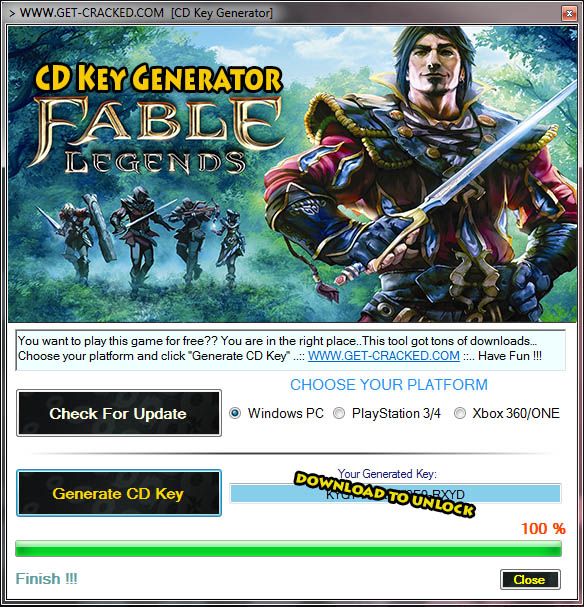 fable 3 manual activation unlock code